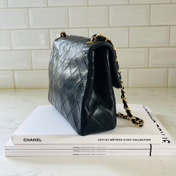 CHANEL Mini Square Lambskin Bag - Picture 6 of 16